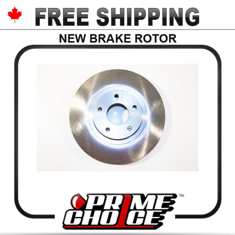 1 premium new disc brake rotor for front fits left driver / right passenger side