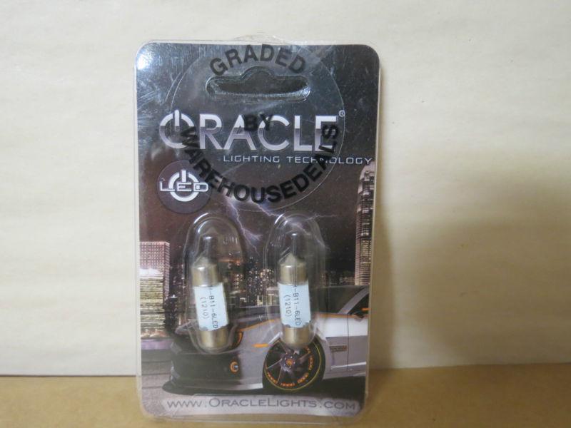 Oracle lighting 31mm6lsmdw cool white festoon bulbs 31mm-new