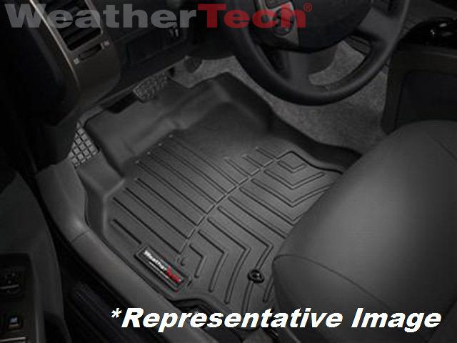 Weathertech® floor mat floorliner - mercedes c-class sedan - 2012-2014 - black