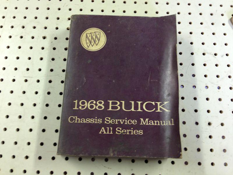  1968 buick shop / service manual factory original ! 