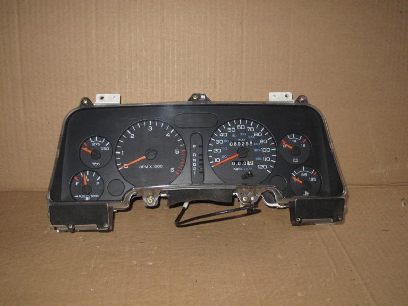 1994 1995 1996 1997 dodge 1500 2500 3500 truck speedometer cluster 89k