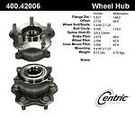 Centric parts 400.42006 rear hub assembly