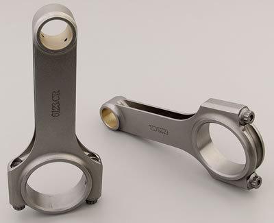 Eagle specialty prod connecting rods esp 4340 h-beam cap screw bushed dodge sb