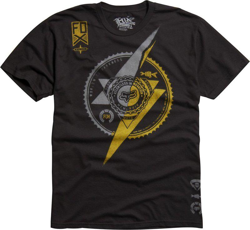 Fox racing mens potazium premium t-shirt 2013 small black