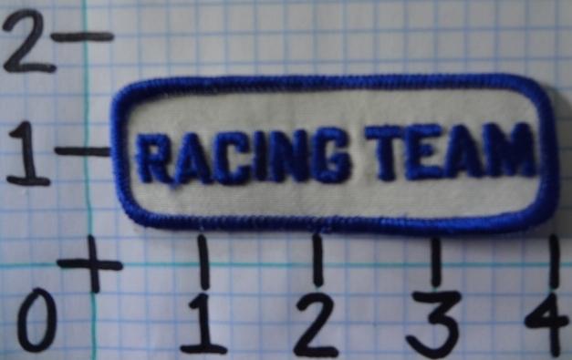 Vintage nos racing team motorcycle patch from the 70's 002