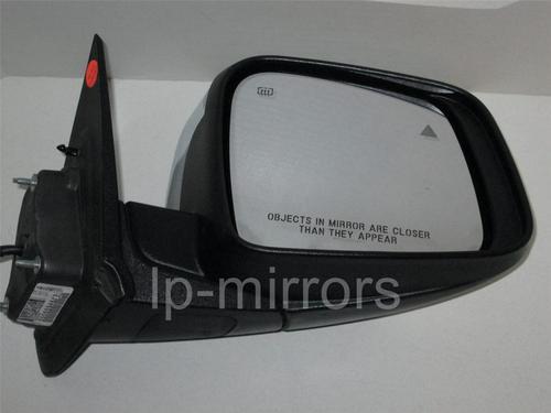 2011 2012 dodge durango jeep cherokee passenger signal mirror chrome damaged