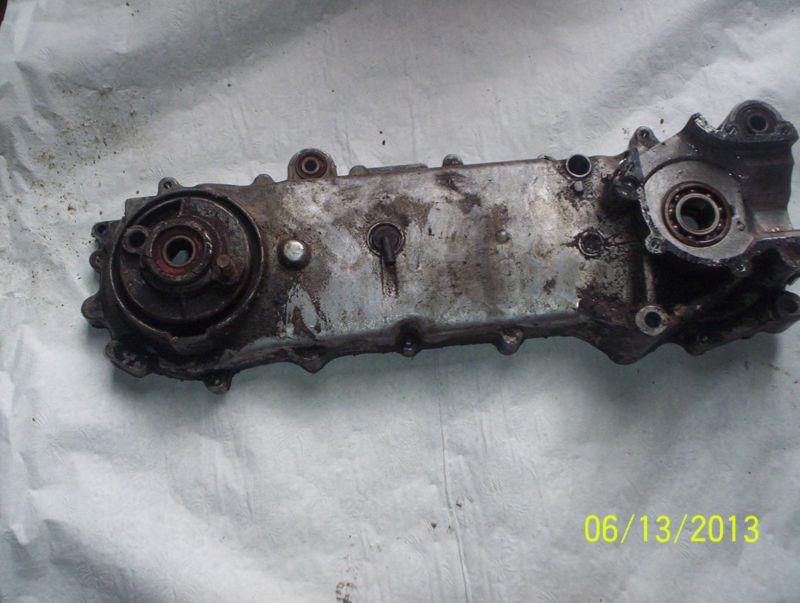 80 honda nc 50 express nc50 left  side engine case block  half 