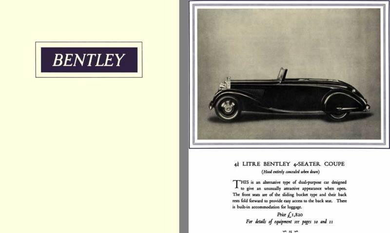 Bentley 1931 - the silent sports car - bentley 4-1/2 litre