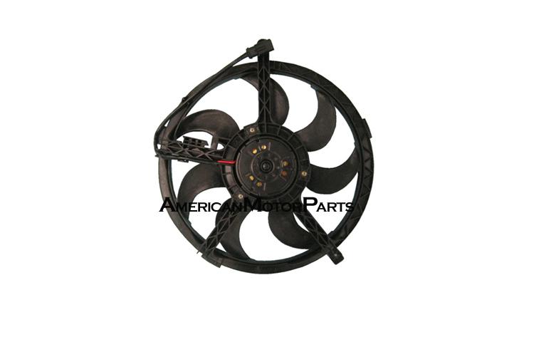 Replacement ac condenser + radiator cooling fan asy mini cooper 17422754854