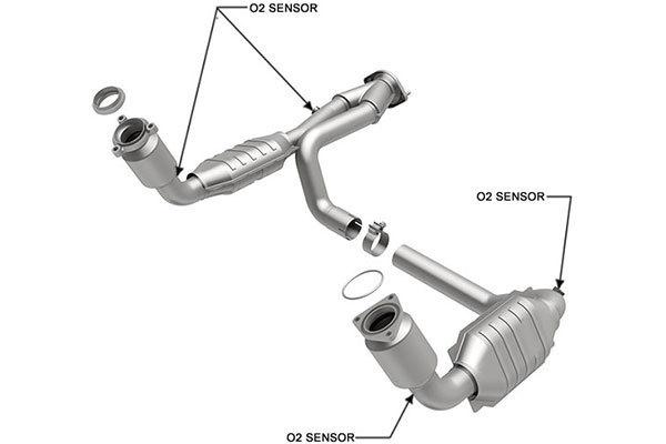 Magnaflow catalytic converters - 50 state california legal - 458062