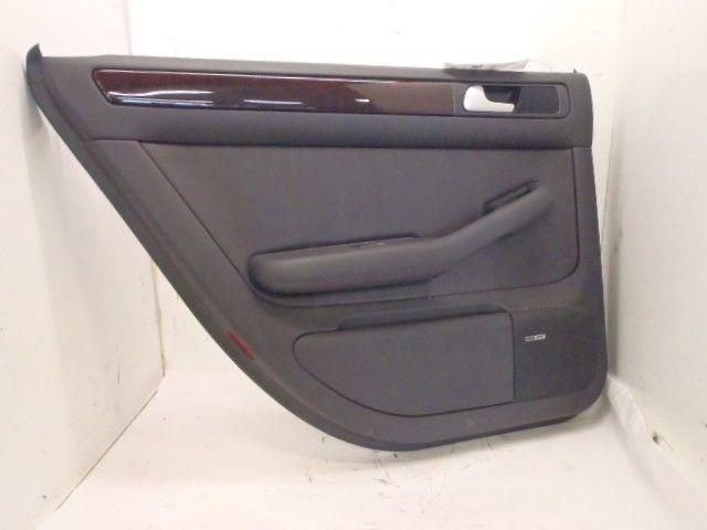 Rear interior door trim panel audi a6 s6 2003 03 left leather 540645
