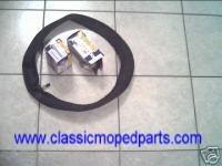 Tire - inner tubes (2.25x14) yamahopper  honda express  suzuki shuttle (pair)new