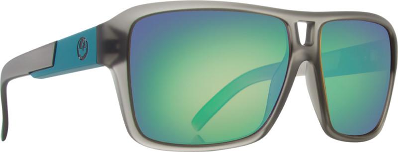 Dragon alliance jam ionized sunglasses matte gray/green lens