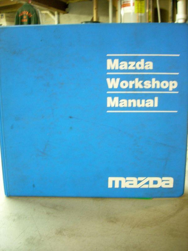 1993 93 mazda 929 workshop shop service repair manual book & electrical manual