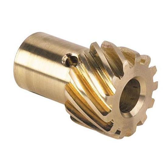 New msd 8471 bronze distributor drive gear, chevy v8, 500" id