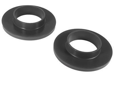 Prothane motion control coil spring insulator; coil spring isolator; black