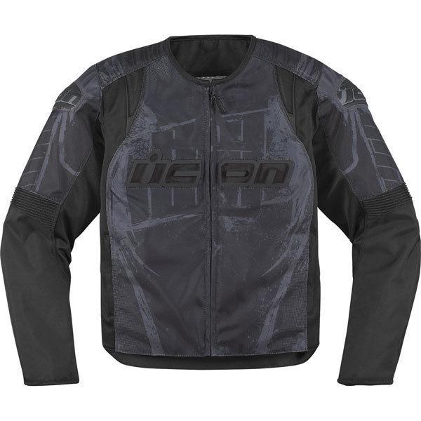 Black xxl icon overlord type 1 textile jacket