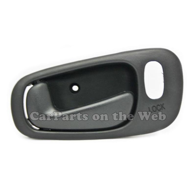 New 1998-2002 toyota corolla inner door handle assembly left side black