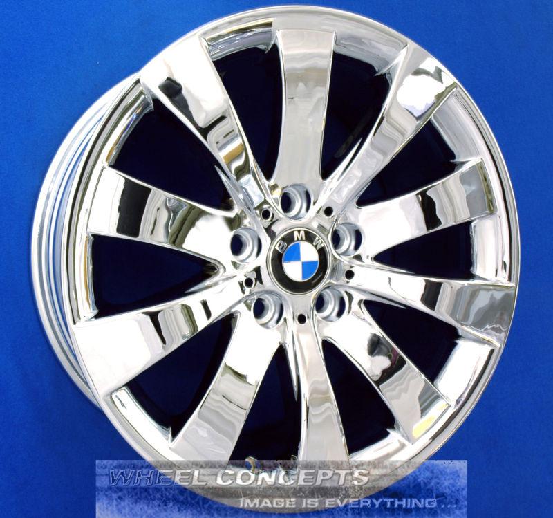 Bmw 535i 550i 740i 750i 760i 18 inch chrome wheel exchange 18" 535 550 740 750 i