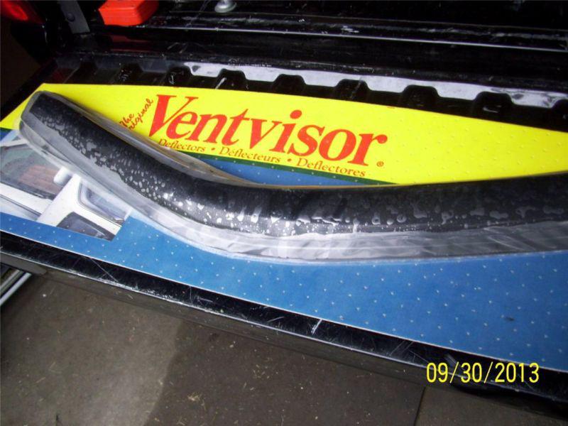 Nos ventvisor 92455 96-98 chev / gmc van window visors / deflectors, tinted