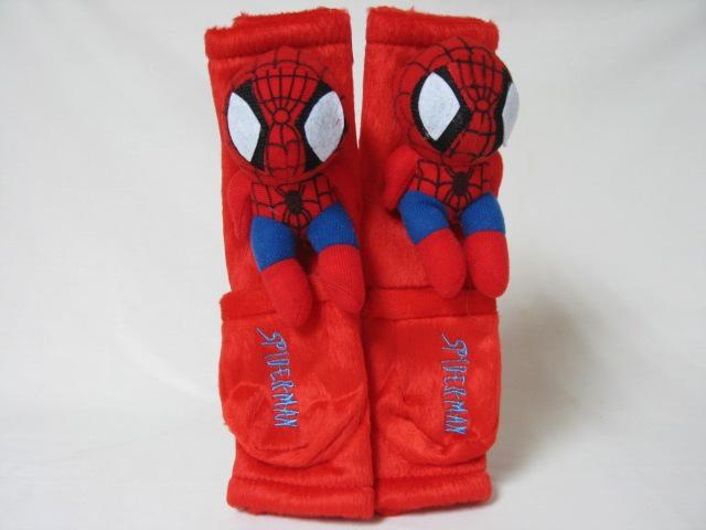 Spiderman plush seat belt cover shoulder pad cushion