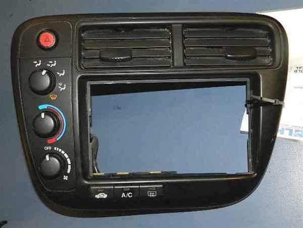 99 00 civic ac climate controls radio bezel oem lkq