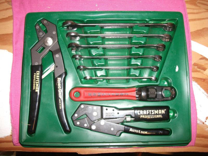 ( 9 )  piece   craftsman  quick  wrench  set  