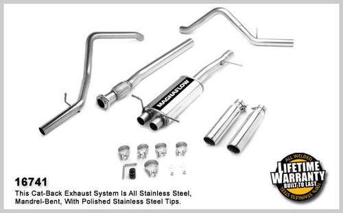 Magnaflow 16741 chevrolet truck silverado 1500 stainless cat-back exhaust