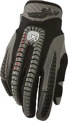 Fly evolution clean gloves grey/black sz 13 367-11013