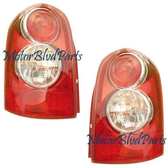 04-06 mazda mpv tail lights rear lamps left+right set