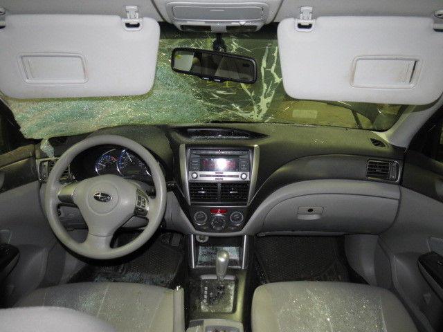 2011 subaru forester sunvisor passenger rh gray w/mirror 2484566