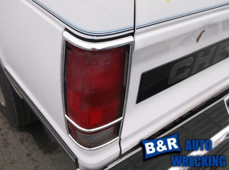 Left taillight for 82 83 84 85 86 87 88 89 90 91 92 93 s10 pickup ~ w/trim chrom