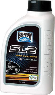 Bel-ray sl-2 semi-synthetic 2t engine oil liter 99460-b1lw