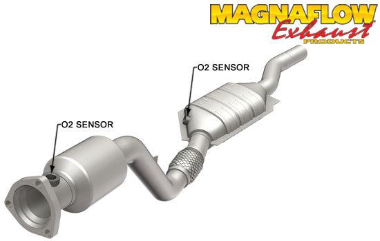 Magnaflow catalytic converter 23719 audi,volkswagen a6,a6 quattro,passat