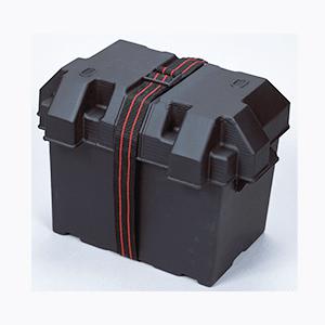 Power house a/t battery box group 24 black 13034