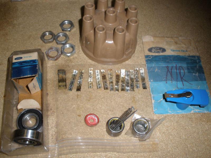 Nos transistorized ignition 66-7 427 motorcraft ford b7az-12106-a cap rotor, etc