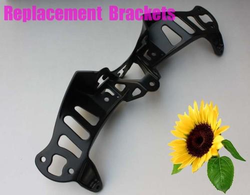 Motor head cowling front upper fairing stay brackets kawasaki zx10r 2006-2007