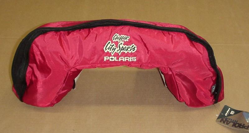 Polaris chopper city sports alpine snowmobile windshield bag indy 1988 - 1998 rp