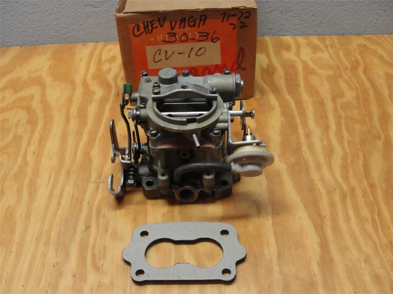 Ros 1972 chevy vega 140 a/t rochester 2gv carburetor 7042106