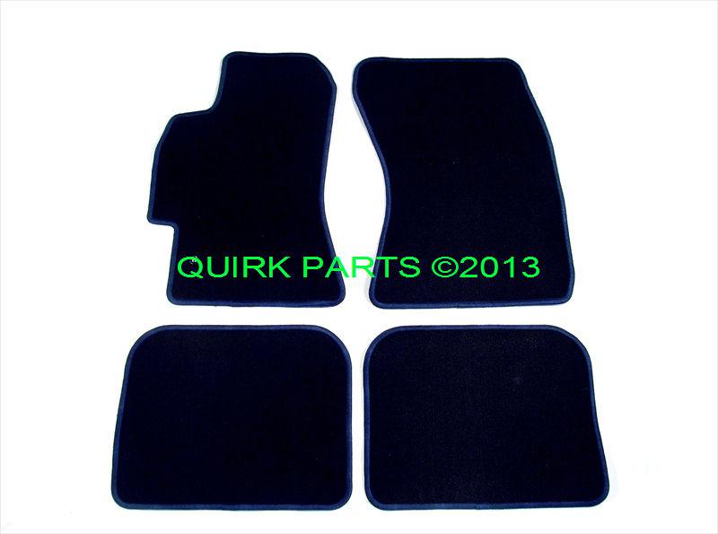 2006-2009 subaru legacy spec b gt carpeted floor mats set of 4 oem new genuine