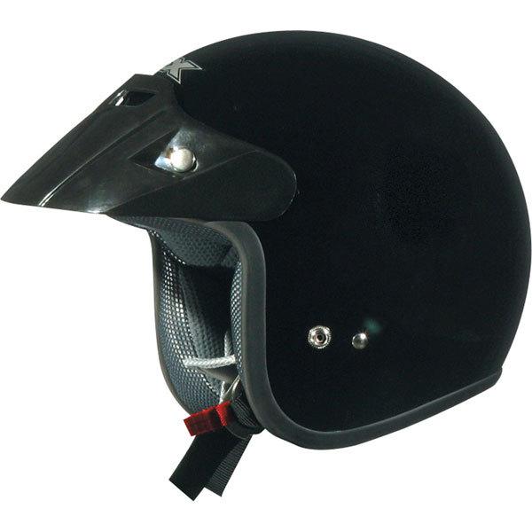 Black m afx fx-75 open face helmet