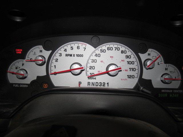 2005 mercury mountaineer 83267 miles speedometer instrument cluster gauges