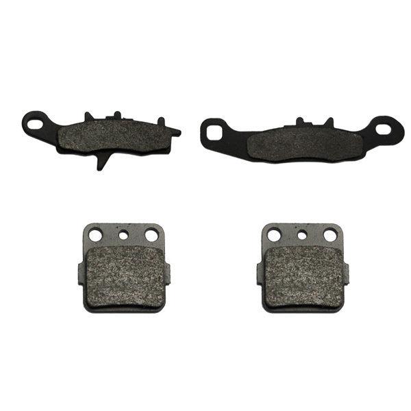 Semi metallic front & rear brake pads - 2001-2011 kawasaki kx 80