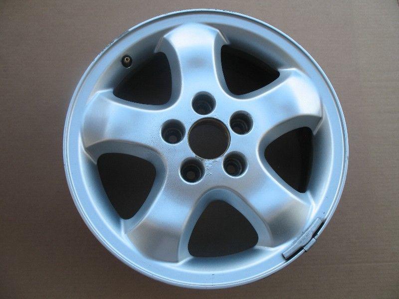 1999 2000 2001 saab 9-5 95 9-3 93 16 16" alloy wheel rim oem factory used #2