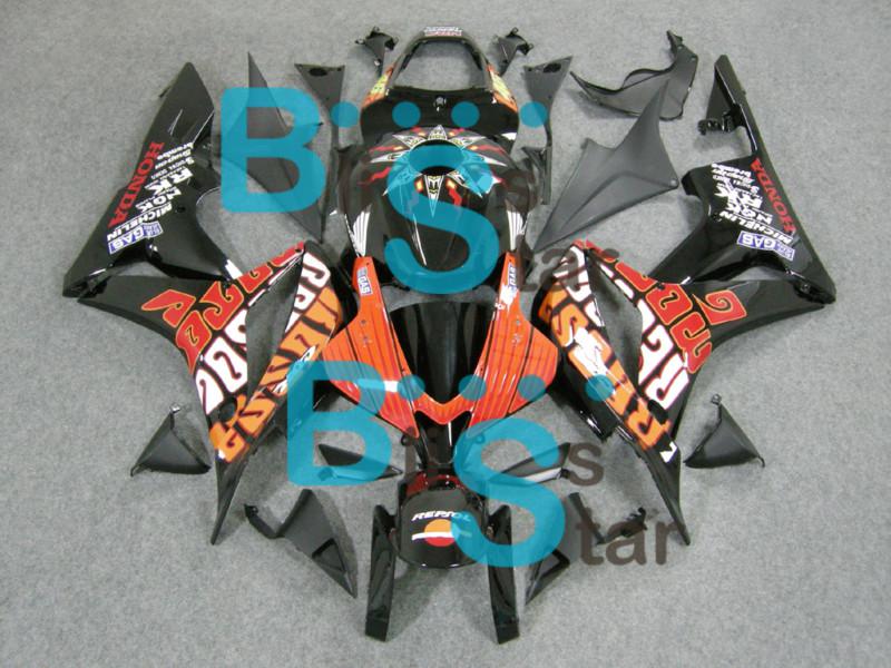 Injection plastic fairing bodywork fit cbr 600 rr cbr600rr 2007-2008 27 r w6