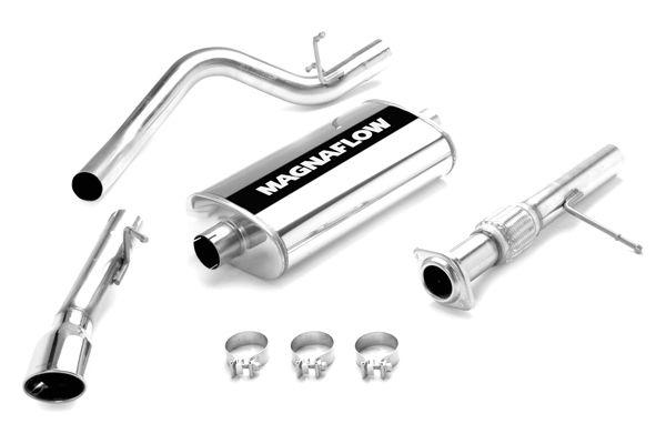 2007-2008 chevy suburban 2500 6.0l magnaflow 4" cat-back exhaust system 16725