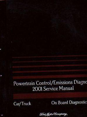 2001 ford lincoln mercury car truck obd ii diagnostics shop service manual