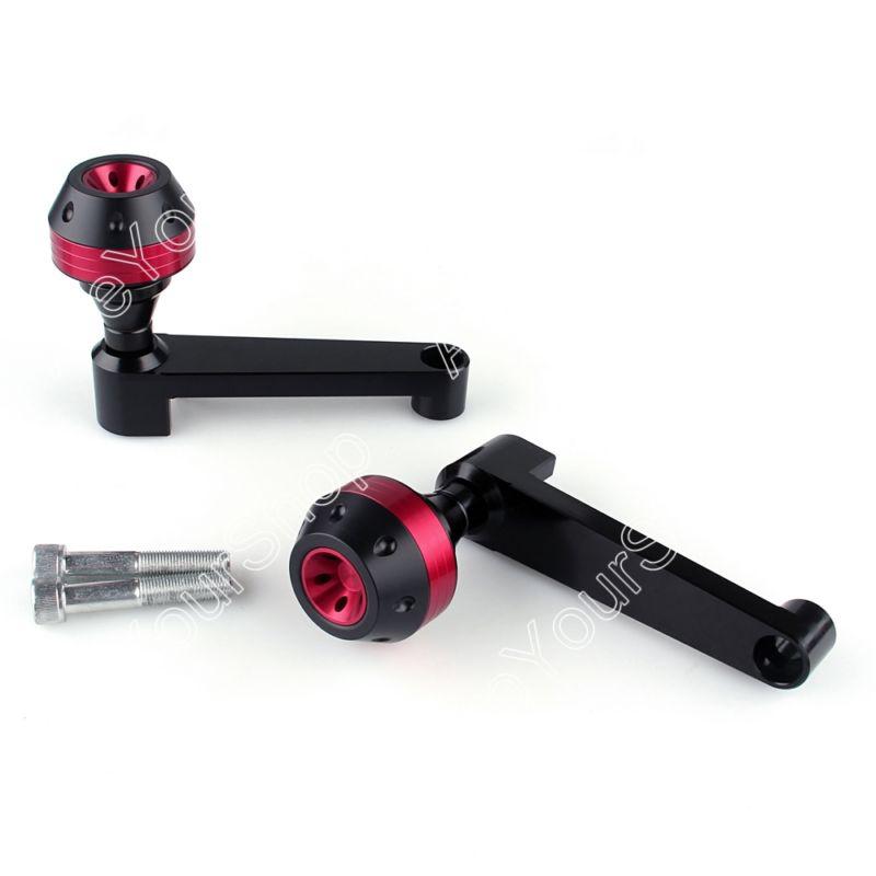 Frame sliders crash pads left right for honda cbr1000rr 2008-2013 red