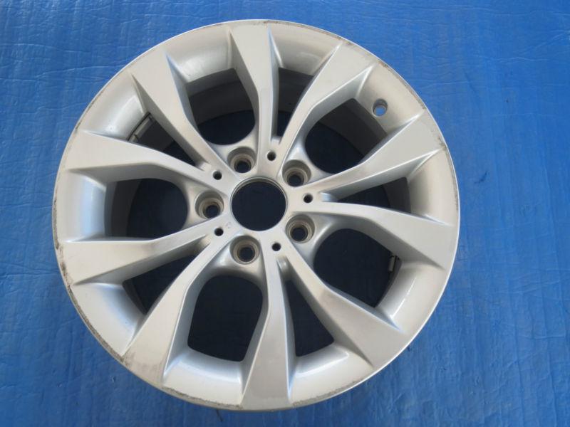 1 used 2013 bmw x1 wheel 17x7.5 5 spoke 5 lug factory oem rim 71595