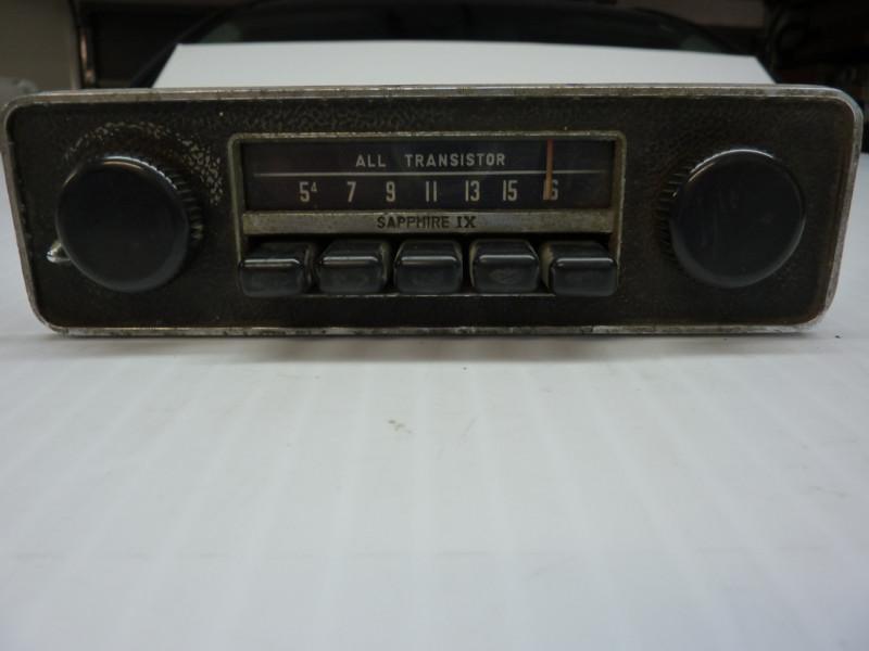  vintage volkswagen karmann ghia bug sapphire ix am radio vw